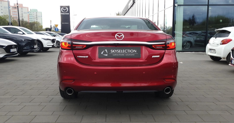 Mazda 6 cena 109900 przebieg: 92760, rok produkcji 2018 z Jeziorany małe 379